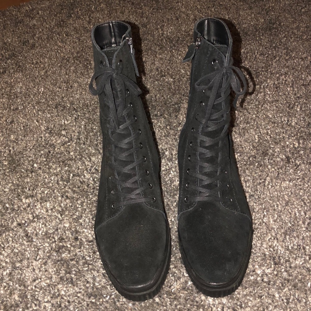 Franco Sarto black boots